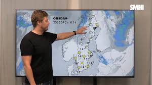 Måste blivit lite fel på vädret idag 2025-09-28 kl 11:15