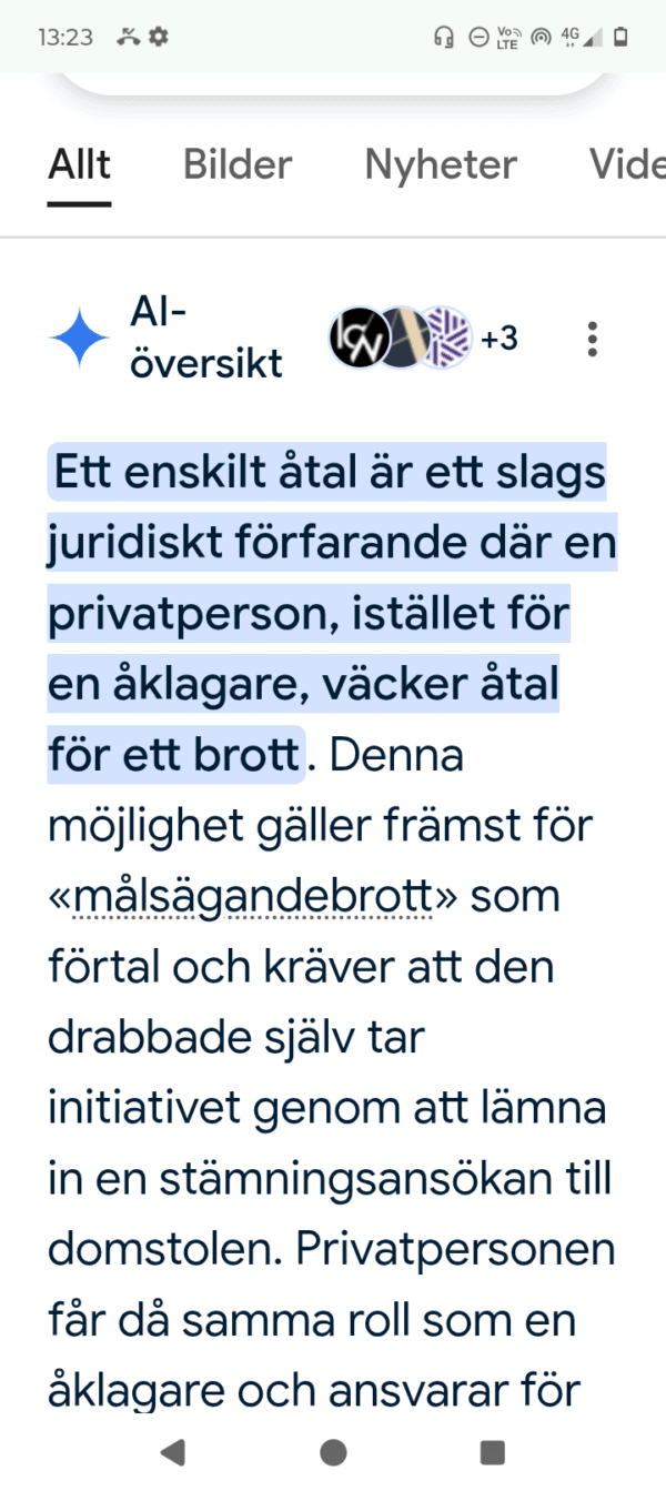 Vad i helvete är ett enskilt åtal. Gick inte att muta Dennis SATOSHI NAKAMOTO tyvärr.. Dags att vaakna upp.